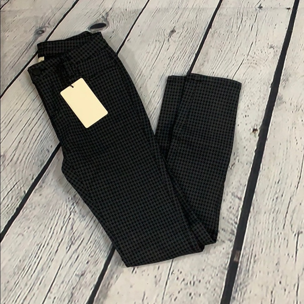 Litz Black & Gray Leggings/Jeggings-S